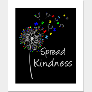 Autism Awareness Spread Kindness Posters and Art